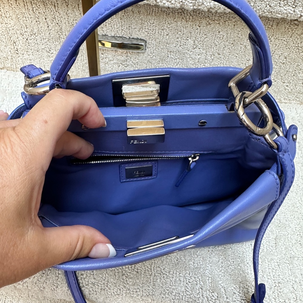 Fendi Mini Peekaboo in purple lilac - Picture 5 of 14